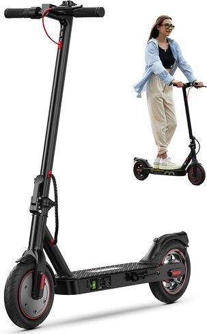 iScooter Electric Scooter for Adults, 18/12 Miles Long Range,22/19/18 Mph Top Speed, Commuting Electric Scooter with Cruise Control, Double Braking Systems Escooter for Adults and Teens in Saudi Arabia