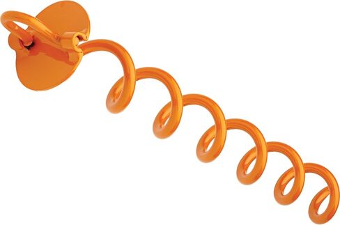 Liberty Outdoor ANCFR16-ORG-A مرساة أرضية حلزونية قابلة للطي، برتقالي، 16 بوصة in Kuwait