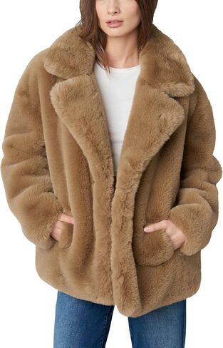 [BLANKNYC] Women's Faux Fur Coat in Saudi Arabia