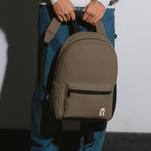 Earthy Elegance Unisex Backpack | Lightweight Travel Backpack with Laptop Compartment | Water-Resistant Daypack for Work & Casual Use | Fits 15.6" Laptop | Stylish & Durable Laptop Bag in Saudi Arabia