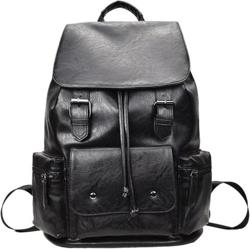 حقيبة عمل لجهاز كمبيوتر محمول للجنسين من أجل حقيبة العمل على حقيبة Backpack Back Bag Bag Bag Bag Bag (كبيرة ، أسود 1) in Kuwait
