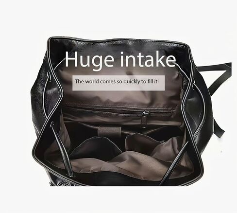حقيبة عمل لجهاز كمبيوتر محمول للجنسين من أجل حقيبة العمل على حقيبة Backpack Back Bag Bag Bag Bag Bag (كبيرة ، أسود 1) in Kuwait