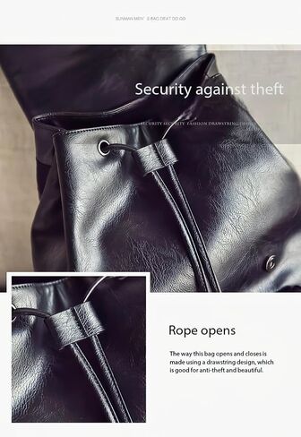 حقيبة عمل لجهاز كمبيوتر محمول للجنسين من أجل حقيبة العمل على حقيبة Backpack Back Bag Bag Bag Bag Bag (كبيرة ، أسود 1) in Kuwait