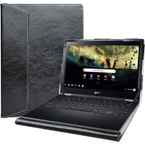 Alapmk Protective Case for 11.6" Acer Chromebook Spin 511 R752TN R753T R756TN/CHROMEBOOK SPIN 311 R721T R722T/R723T/Chromebook 311 C721 C722/Chromebook 511 C741L[Not fit CHROMEBOOK 311 C733T],Black