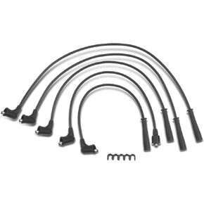 A-Premium Ignition Spark Plug Wires Set of 5 Compatible with Nissan Sentra 1982 & Mazda MX-6 626 1988-1992, B2000 1986, B2200 1987-1993 & Subaru Standard 1986-1987