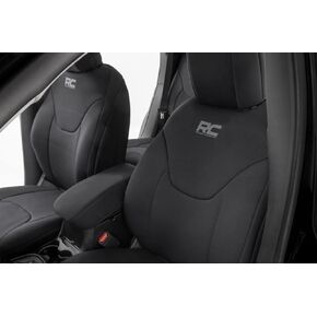 Rough Country Neoprene Seat Covers for 2014-2022 Jeep Cherokee KL - 91048