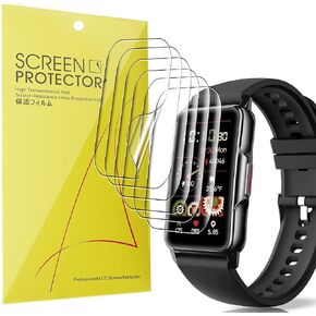 Compatible for Mindrose Smart Watch Screen Protector, [6 Pack] Full Coverage TPU Clear Film Compatible for Mindrose H80 1.47 inch Smart Watch Fitness Tracker (6 pack)