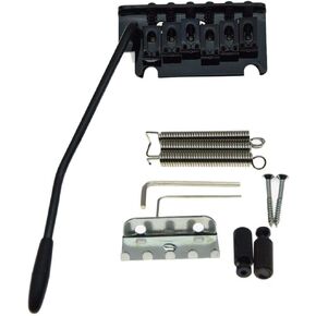 KAISH Black 2 Point ST Strat Style Guitar Tremolo Bridge Locking System