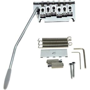 KAISH Black 2 Point ST Strat Style Guitar Tremolo Bridge Locking System