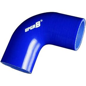 Universal 4-Ply High Performance 90 Degree Elbow Coupler Silicone Hose (2.25"(57MM), Blue)