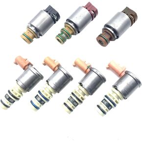 Transmission Shift Solenoid Kit for 2006-2009 LBZ/LMM GM Duramax Allison 1000 2000 Transmissions 6 Speed 4th Generation (All 7 Solenoids for Valve Body)