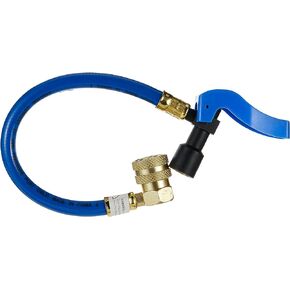 InterDynamics Certified AC Pro Car Air Conditioner R134A Refrigerant, AC Recharge Kit Includes Hose, 10 in, CERTMB134-1