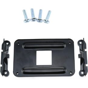 Lovelysp-Desktop Computer AM4 backplane CPU Radiator Bracket (AM4 Square Steel backplane Bracket,Black) 1set
