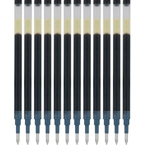 PILOT Pen G2 Gel Ink Refills For Rolling Ball Pens, Ultra Fine Point, 0.38mm, Black Ink, 12-Pack