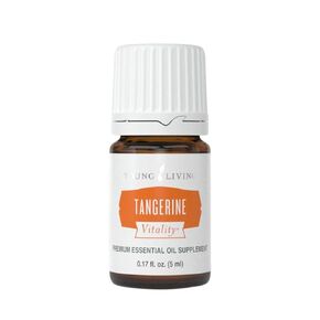 Young Living - Tangerine Vitality Essential Oil 5 ml | Contains Antioxidants | Immune Support & Dietary Supplement | Sweet Citrus Flavor Enhancer for Foods & Beverages