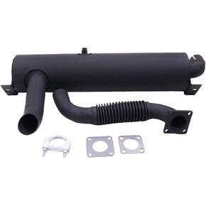 Muffler Pipe Kit 6683915 7107449 6677363 6727753 Compatible with Bobcat S150 S160 S175 S185 S205 T180 T190 Compatible with Kubota Engine V2003 V2403