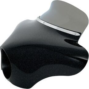 Memphis Shades MEP8541 Spoiler Windshield for Memphis Shades Batwing Fairings - 6.5in. - Smoke Tinted