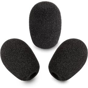 LEFXMOPHY Covers Replacement for Sena SMH10 20s 50s 30k 3S SMH5 Headset Mic Speaker SC-A0109 Foam 3-Pack