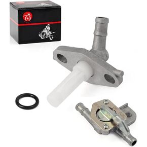Fuel Valve Petcock & Fuel Tank Outlet Compatible with HONDA CRF250R 2004-2009 16955-MEB-671 16997-467-000 16950-KRN-003
