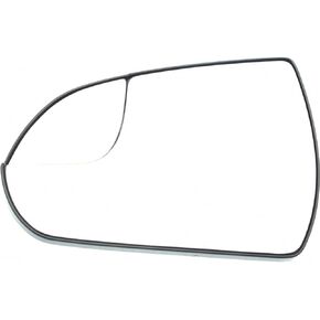 For Hyundai Elantra 2017 2018 Mirror Glass Driver Side | Heated | w/Backing Plate and Blind Spot Glass | Flat Type | Replacement For 87611F3060, 87611F2060