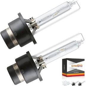 D4S Xenon Bulbs for Toyota Avalon Camry Sierra Van Land Cruiser Venza Solara HID Headlights, 6000K Bright White 90981-20024 OEM D4SC1 35W Projector Lights Replacement, 2-Pack