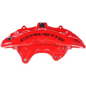 GM Genuine Parts 172-2669 Red Front Driver Side Disc Brake Caliper Assembly