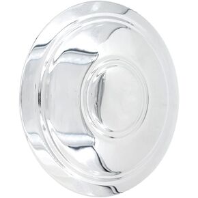 1 Pc Vintage Center Cap Police Cap No Logo 8.25" Diameter Fits Wheels with 7.00" Inner Ring Chrome Steel Fits RALLEY Rally Wheels Only