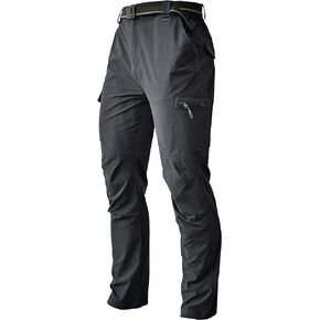 Men's Cargo Hiking Pants Lightweight Water Resistant Quick Dry Outdoor Fishing Travel Climbing Work Pants