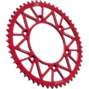 JT Sprockets JTA210.53RED Red Racelite Anodized Aluminum 7075 T6 Rear Sprocket, Single