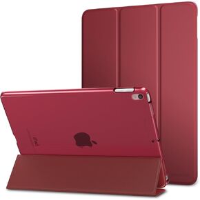 MoKo Case Fit New iPad Air (3rd Generation) 10.5" 2019/iPad Pro 10.5 2017 - Slim Lightweight Smart Shell Stand Cover with Translucent Frosted Back Protector - Rose Gold (Auto Wake/Sleep)