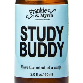 Frankie and Myrrh Study Buddy | Peppermint, Lemon, Rosemary Spray for Focus, Energy, Memory | 100% Pure Essential Oil Room/Body Aromatherapy Spray