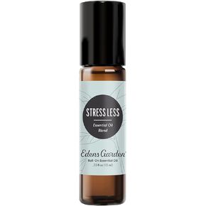 مزيج الزيوت العطرية الأقل إجهادًا من Edens Garden، 100% نقي وطبيعي ممتاز، أفضل وصفة علاجية، مزيج من الزيوت العطرية العلاجية العطرية، مخفف مسبقًا 10 مل