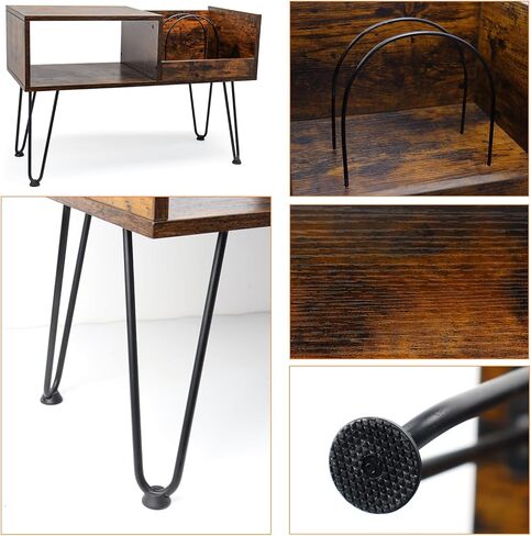 حامل مشغل التسجيلات مع مساحة تخزين من الفينيل، وطاولة مشغل التسجيلات مع خزانة تخزين الألبوم، وحامل القرص الدوار لغرفة المعيشة وغرفة النوم والمكتب in Kuwait