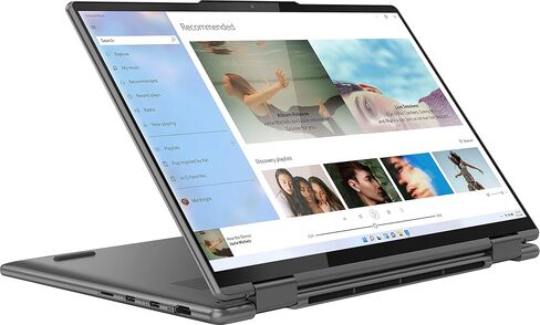 Lenovo Yoga 7i 2-in-1 Laptop, 14" 2.2K Touchscreen, Intel 12th Evo Platform 10-Core i5-1235U,8GB LPDDR5 RAM, 1024GB SSD, Intel Iris Xe Graphics, Backlit KB, FP, Win11 H, W/Stylus Pen in Saudi Arabia
