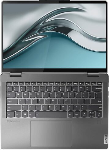 Lenovo Yoga 7i 2-in-1 Laptop, 14" 2.2K Touchscreen, Intel 12th Evo Platform 10-Core i5-1235U,8GB LPDDR5 RAM, 1024GB SSD, Intel Iris Xe Graphics, Backlit KB, FP, Win11 H, W/Stylus Pen in Saudi Arabia