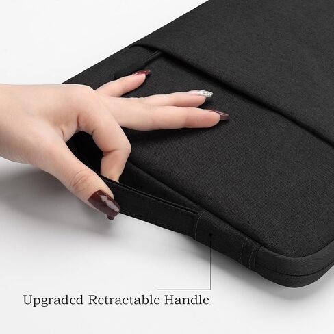 Laptop Sleeve Bag Compatible with MacBook 12 inch with Retina Display A1534/Air 13 M2 A2681 M1 A2337/Pro 13 A2338, 12.3 Acer Chromebook/HP/ASUS/Surface, Protective Bag with Pocket, Pink in Saudi Arabia