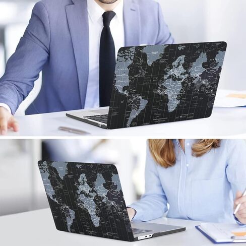 iLeadon for MacBook Air 13.6 inch Case 2022 Release A2681 M2 Chip with Liquid Retina Display & Touch ID, Plastic Hard Shell Case + Keyboard Cover + Screen Protector, Pink Marble in Kuwait