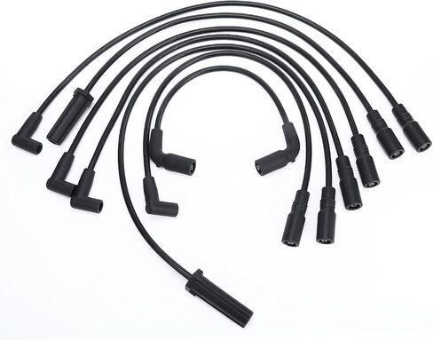 high performance 671-8062 Spark Plug Wire Set Replacement for Chevrolet Cadillac GMC Hummer, 450ohms/foot in Kuwait