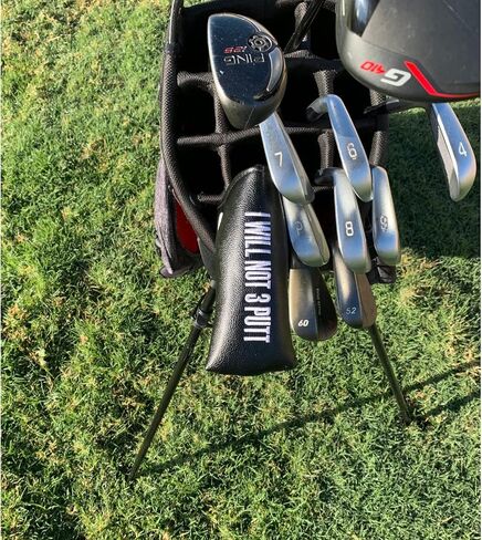 SHANKITGOLF Funny 3 Putt Blade Putter Head Cover in Kuwait