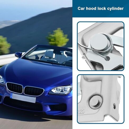 رب الأدوات استبدال قفل مزلاج بونيه 51237115229 51237115228 7008755 متوافق مع BMW E90 E81 E87 E88 مزلاج قفل الغطاء الأمامي in Kuwait