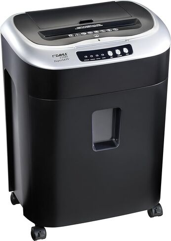 Dahle PaperSAFE 22080 آلة تمزيق الورق ذات التغذية التلقائية، خالية من الزيت، صينية سعة 80 ورقة، مستوى الأمان P-4، تمزيق الأقراص المضغوطة، وبطاقات الائتمان ومشابك الورق in Kuwait