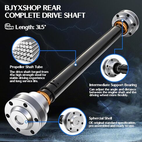 Front Drive Shaft Assembly Compatible with Ford F-150 2009-2014, Expedition & Lincoln Navigator 2007-2014,　Complete Prop Shaft Driveshaft Replace#938-082,7L1Z4A376A, 7L1Z4A376B in Saudi Arabia