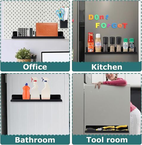 2pcs Magnetic Book Shelf for Whiteboard,Reusable Acrylic Magnetic Home Book Holder with Classroom,Book Display Shelf for Teacher Kids Office Color in Saudi Arabia