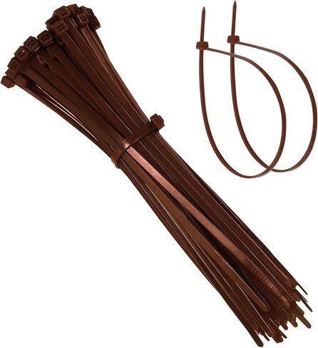 EKIND 100pcs 8-Inch Cable Ties, Durable & Easy-to-Use Nylon Zip Ties, 18lb Tensile Strength, Suitable for Indoor & Outdoor Use in a Variety of Environments, Electronics Cord (Purple) in Kuwait