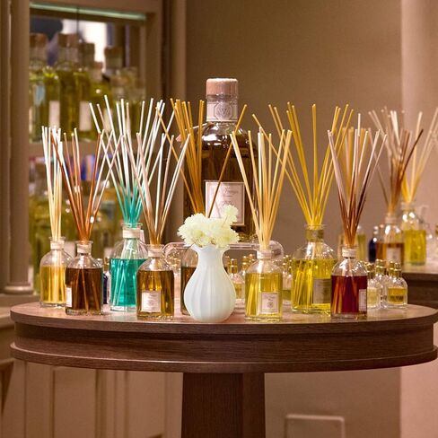 MILISTEN Scent Diffuser Perfume Tester Bottles 30pcs Diffuser Sticks Rattan Reed Essential Oil Aroma Diffuser Sticks with Flower for Home Office Hotel Decor Reed Diffuser Sticks Home Decor in Saudi Arabia