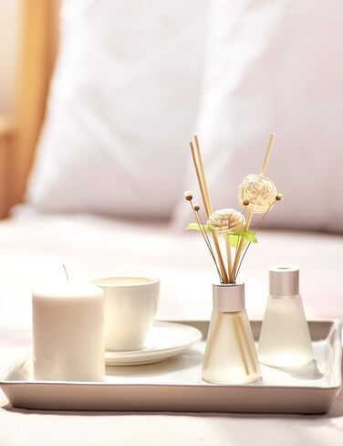 مجموعة ناشر القصب، ناشرات زيت القصب اللافندر لغرفة النوم وغرفة المعيشة والمكتب وزيت العلاج العطري لفكرة الهدايا وتخفيف التوتر (الطعم: اللافندر) in Kuwait