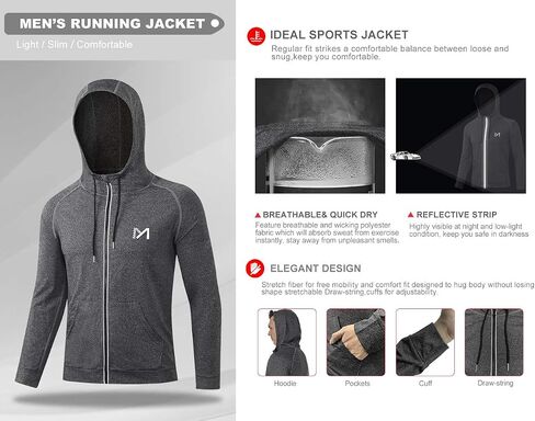 MEETYOO Running Jacket for Men in Saudi Arabia