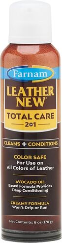 Farnam Leather New Total Care 2-in-1 Leather Cleaner & Conditioner, for use on All Leather, 6 Ounces in Saudi Arabia