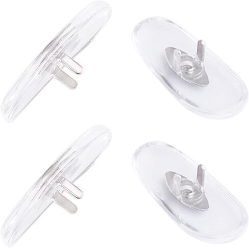 GOHIN Replacement Nose Pads for Ray-Ban Aviator RB3025 3026 - Clear 2 Pairs in Saudi Arabia