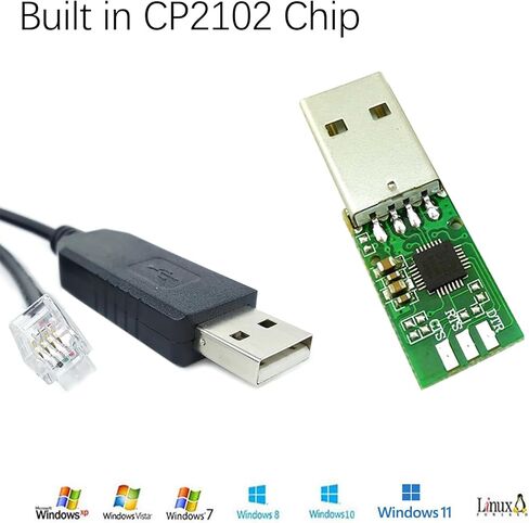 DB9 RS232 to RJ9 4P4C Serial Cable for Servotronix C7 CDHD 006 008 4D5 in Kuwait